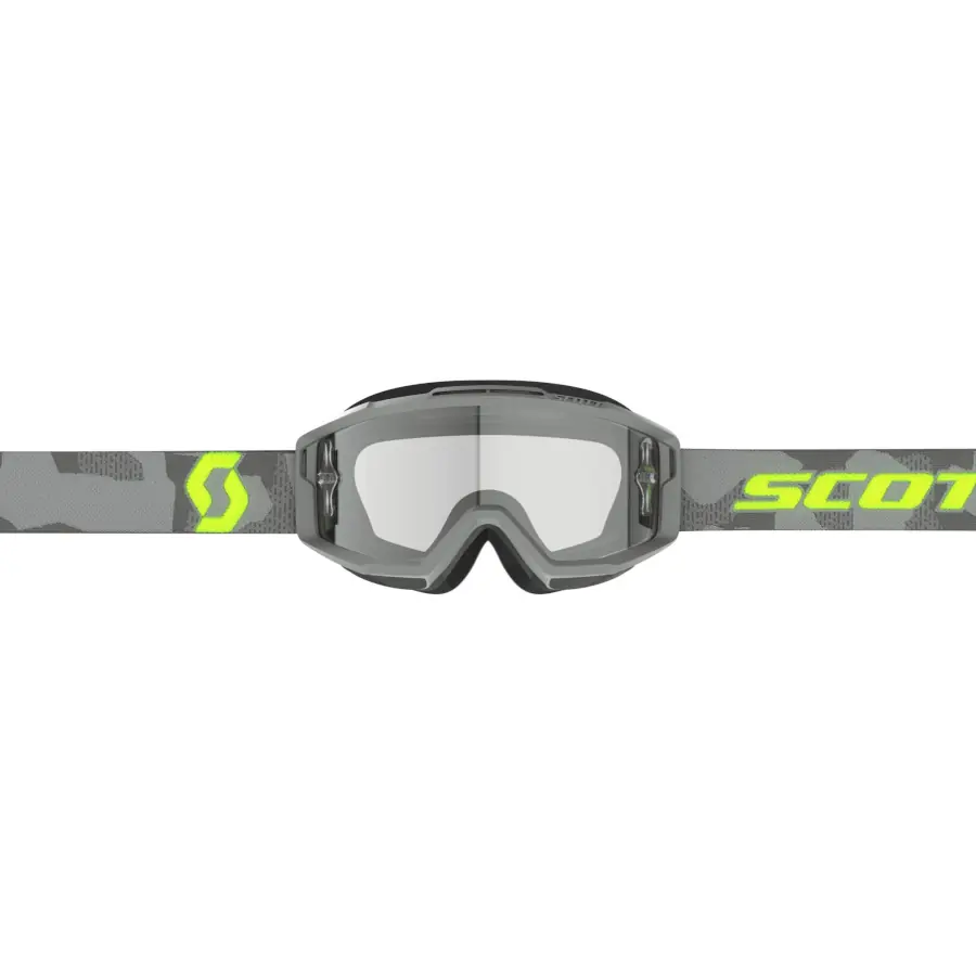 OCULOS SCOTT SPLIT OTG - LIGHT GREY/NEON YELLOW - CLEAR